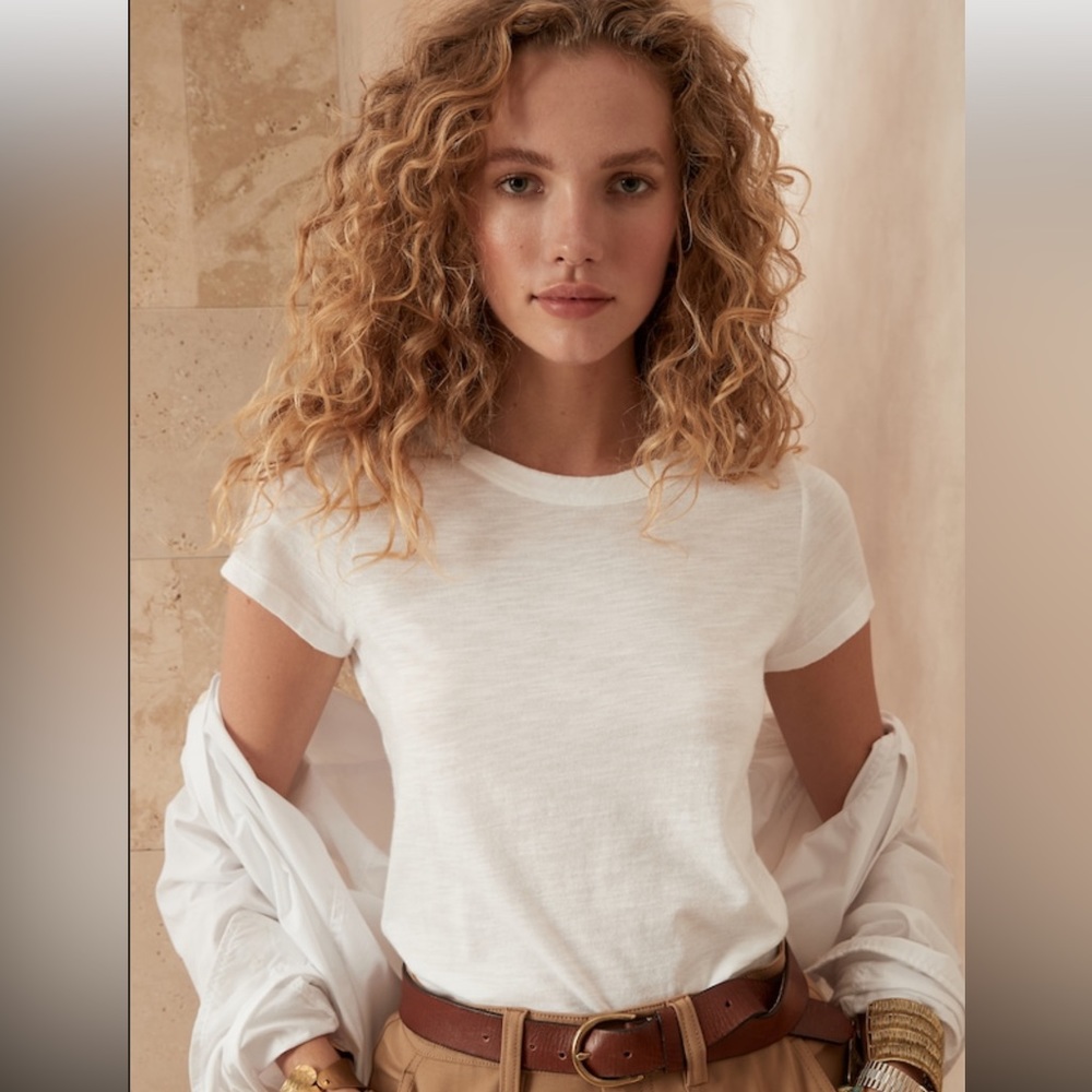 Banana Republic SUPIMA Crew Neck T-Shirt